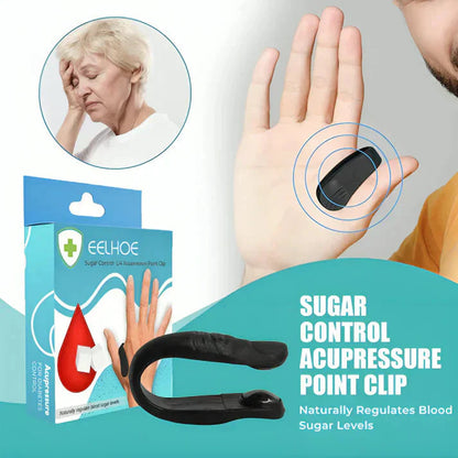 Sugar Control LI4 Acupressure Point Clip | Headache, Migraine &Tension Relief - (Buy 1 Get 1 FREE)